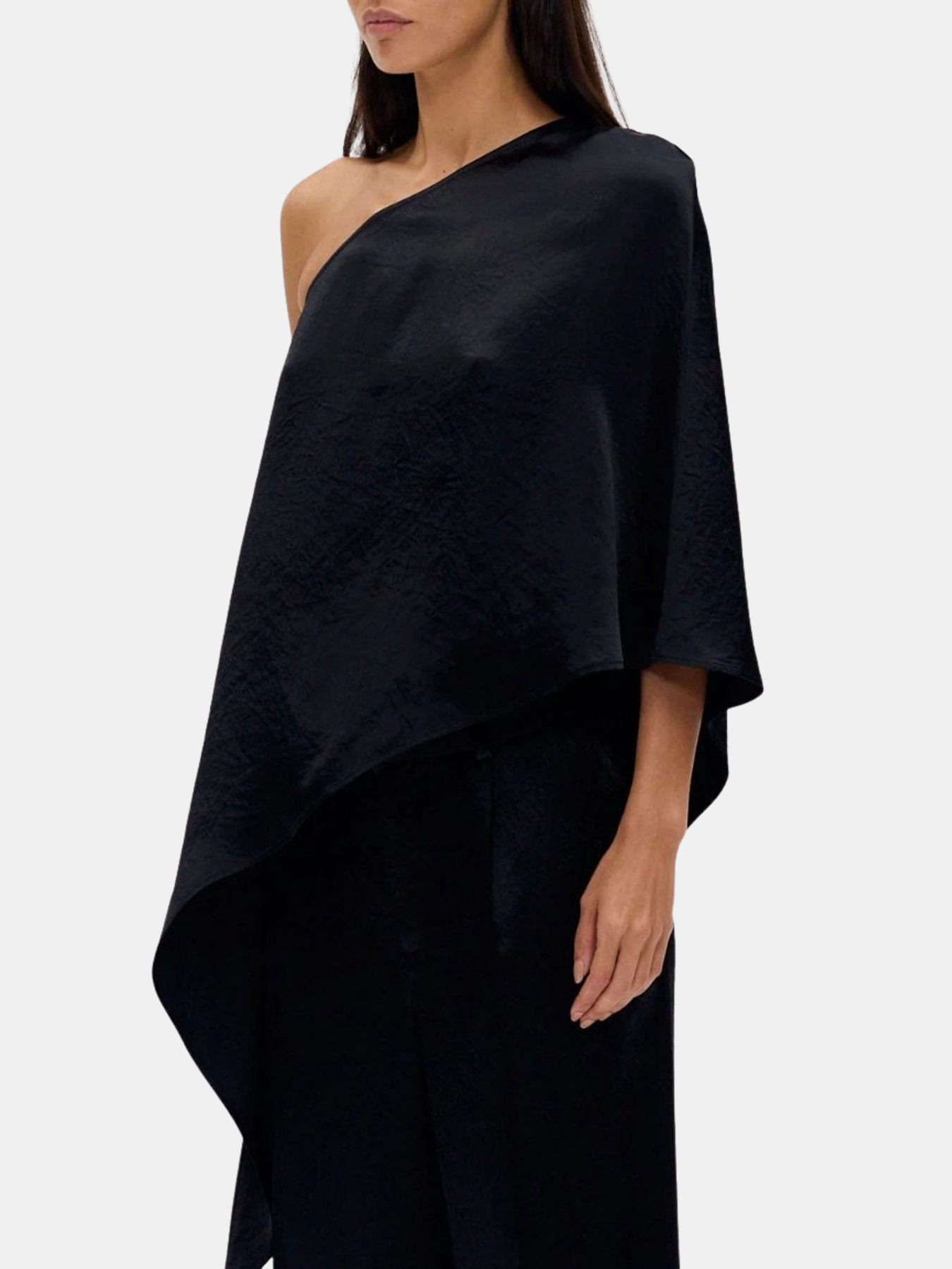 Crush One Shoulder Cape