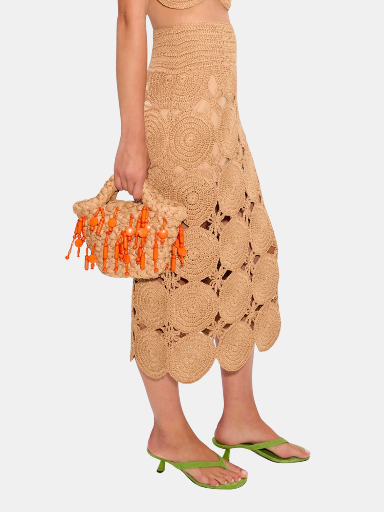 Beep Beep Midi Skirt