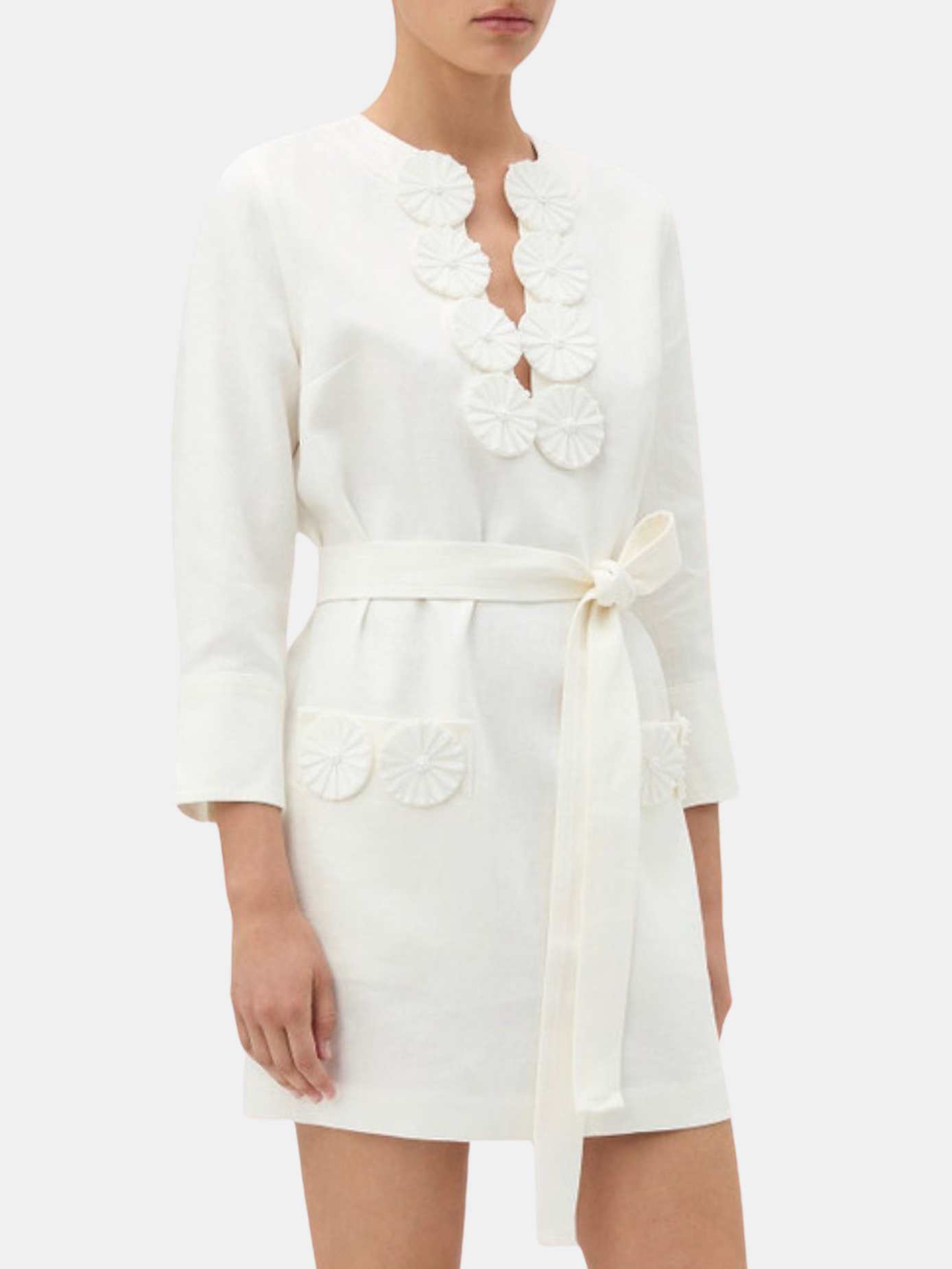 Embellished Short Tunic Dress