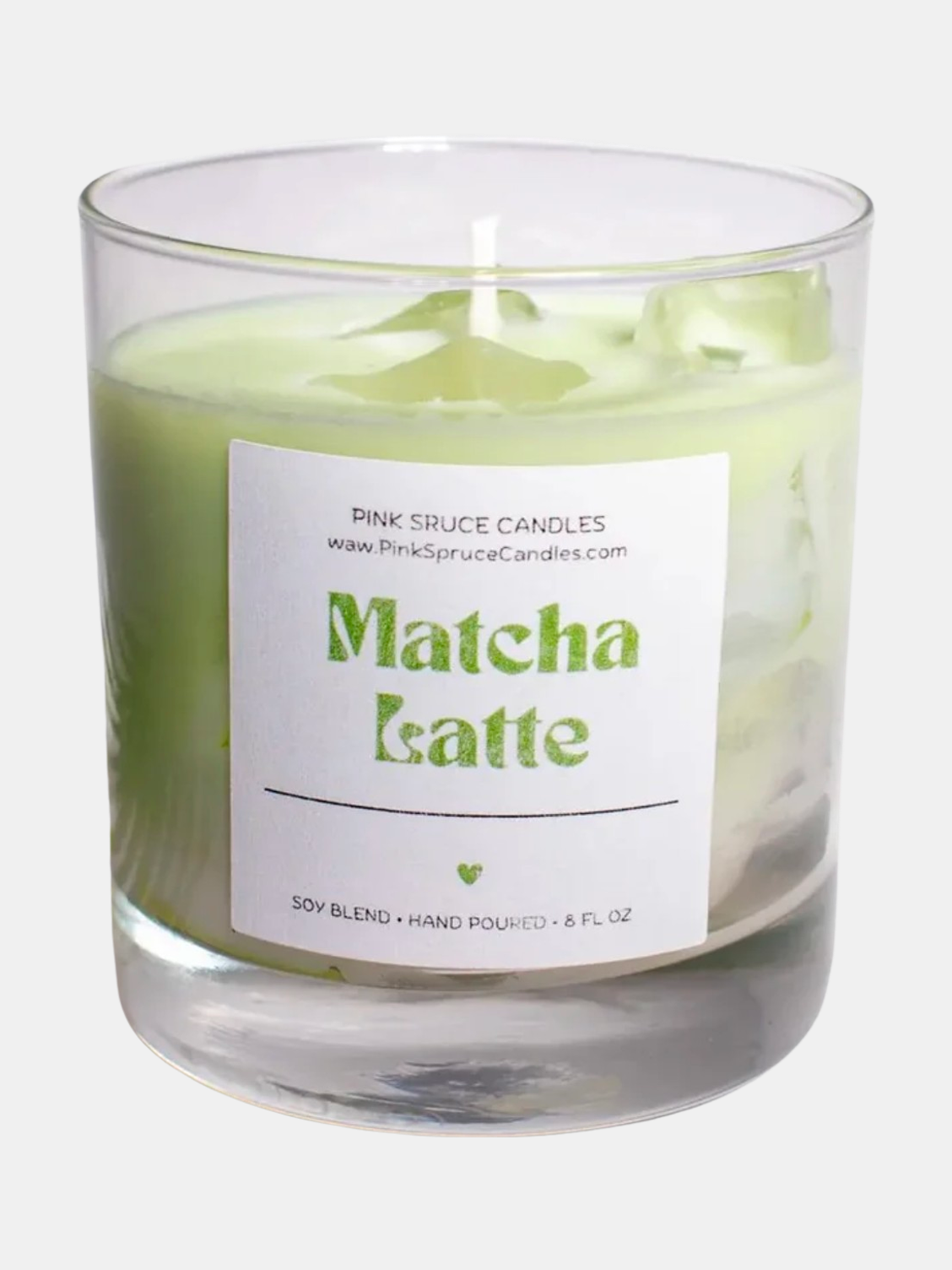 Hand Poured Matcha Latte Soy Blend Candle