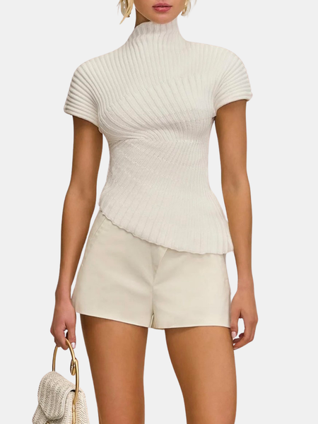 Cult Gaia | Annemie Knit Top | SHOPMORLEY – Morley