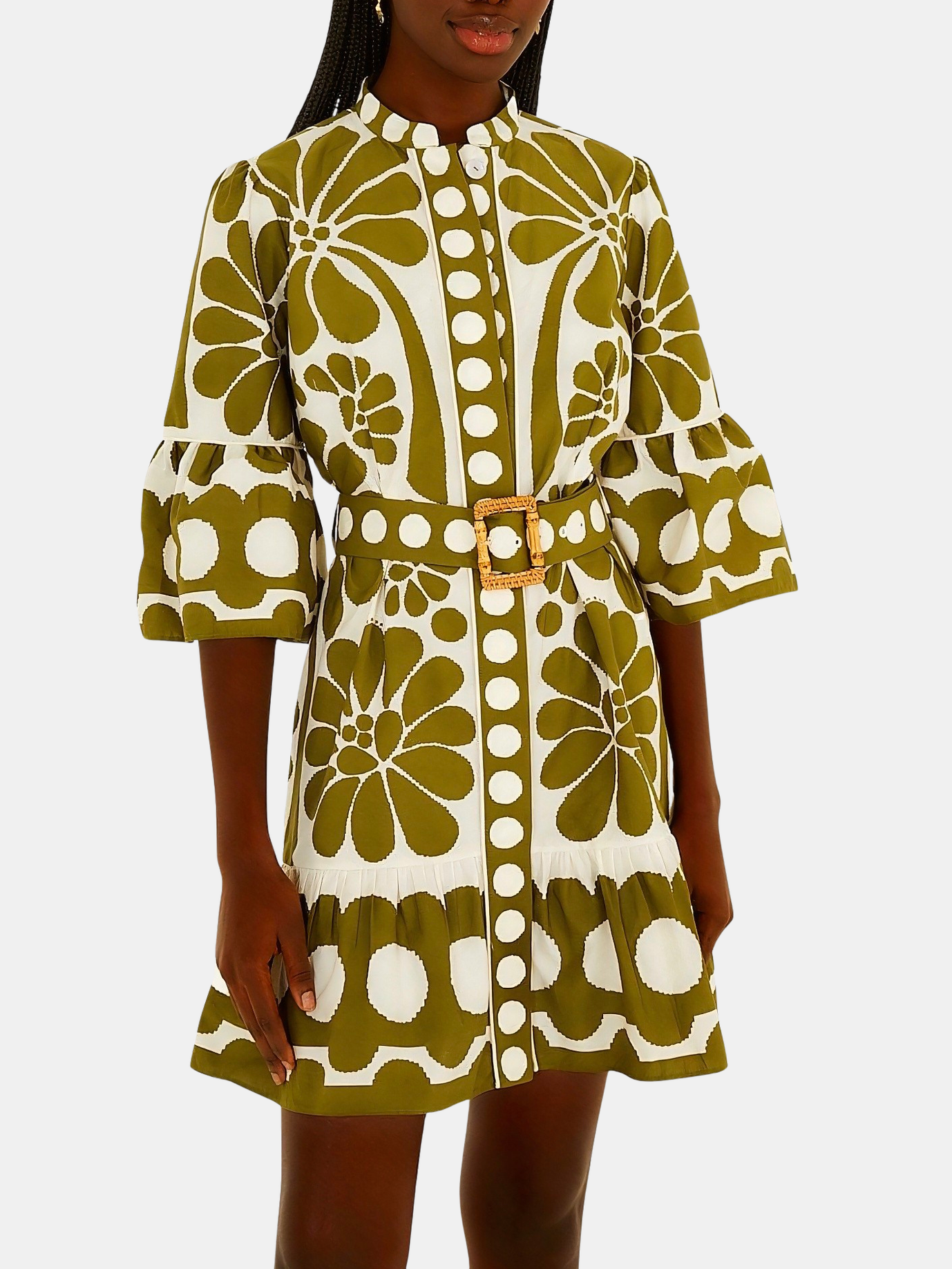 Palermo Green Mini Dress