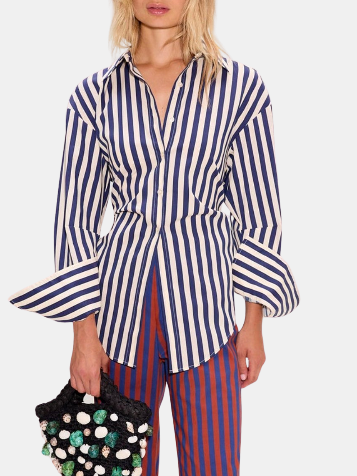 Loch Poplin Button Up