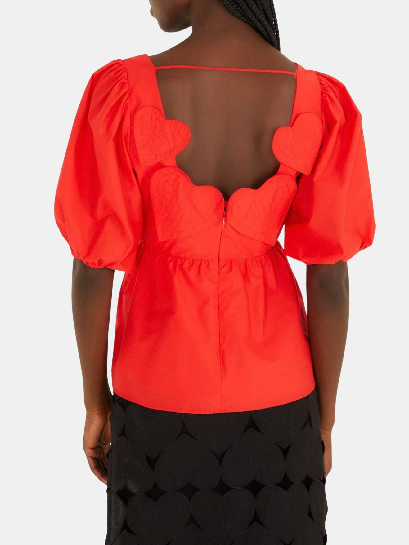Red Heart Blouse