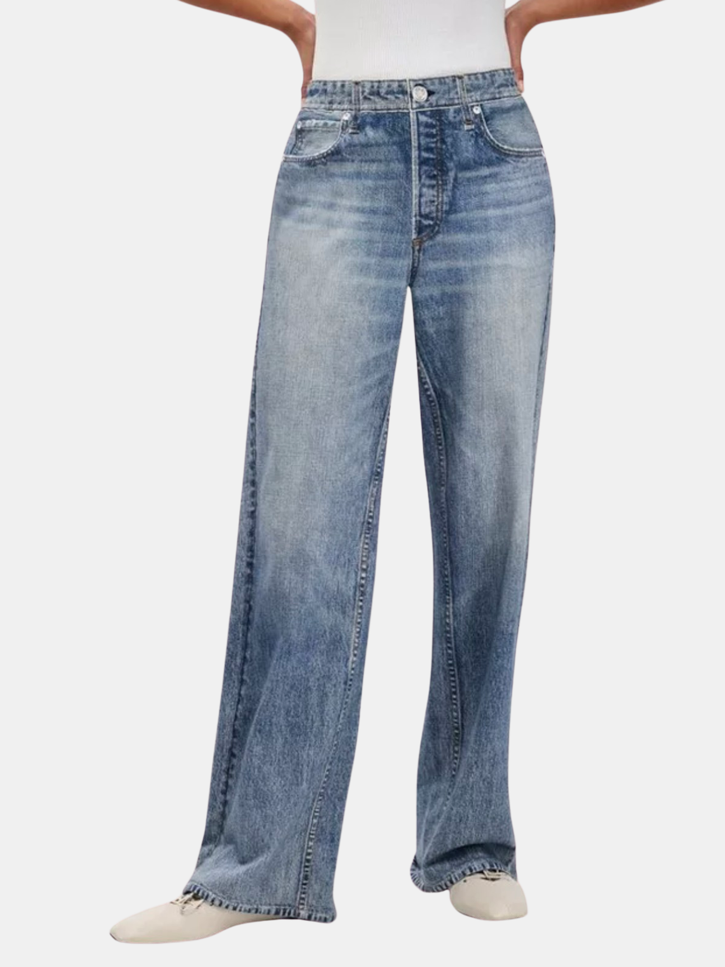 Miramar Terry Wide Leg Pant - Morley 