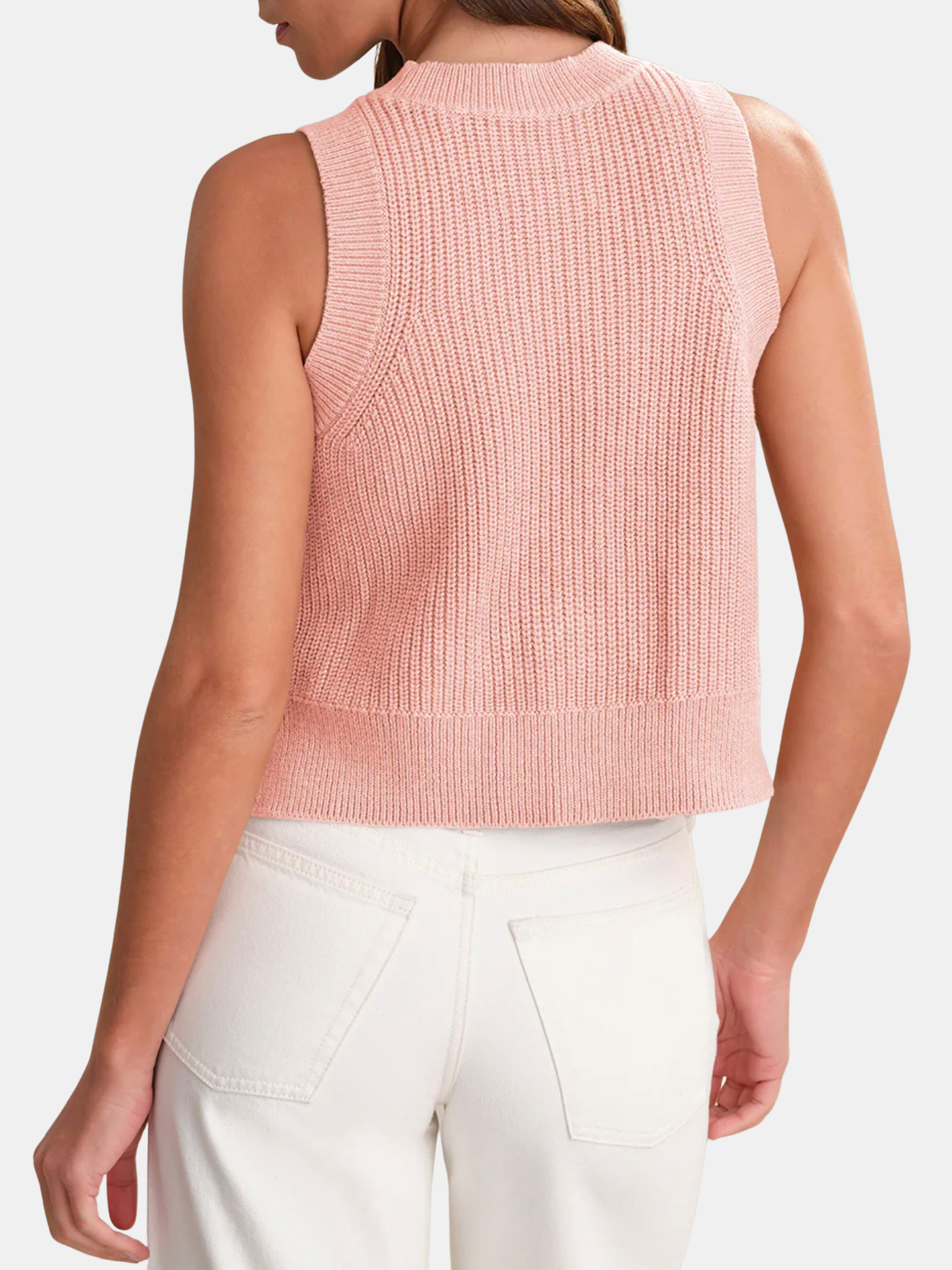 Demi High Crew Neck Tank - Morley 
