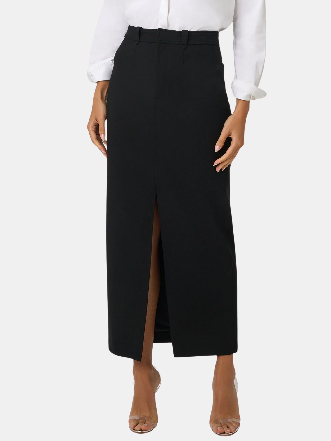 Meg Midi Skirt W/ Slit - Morley 