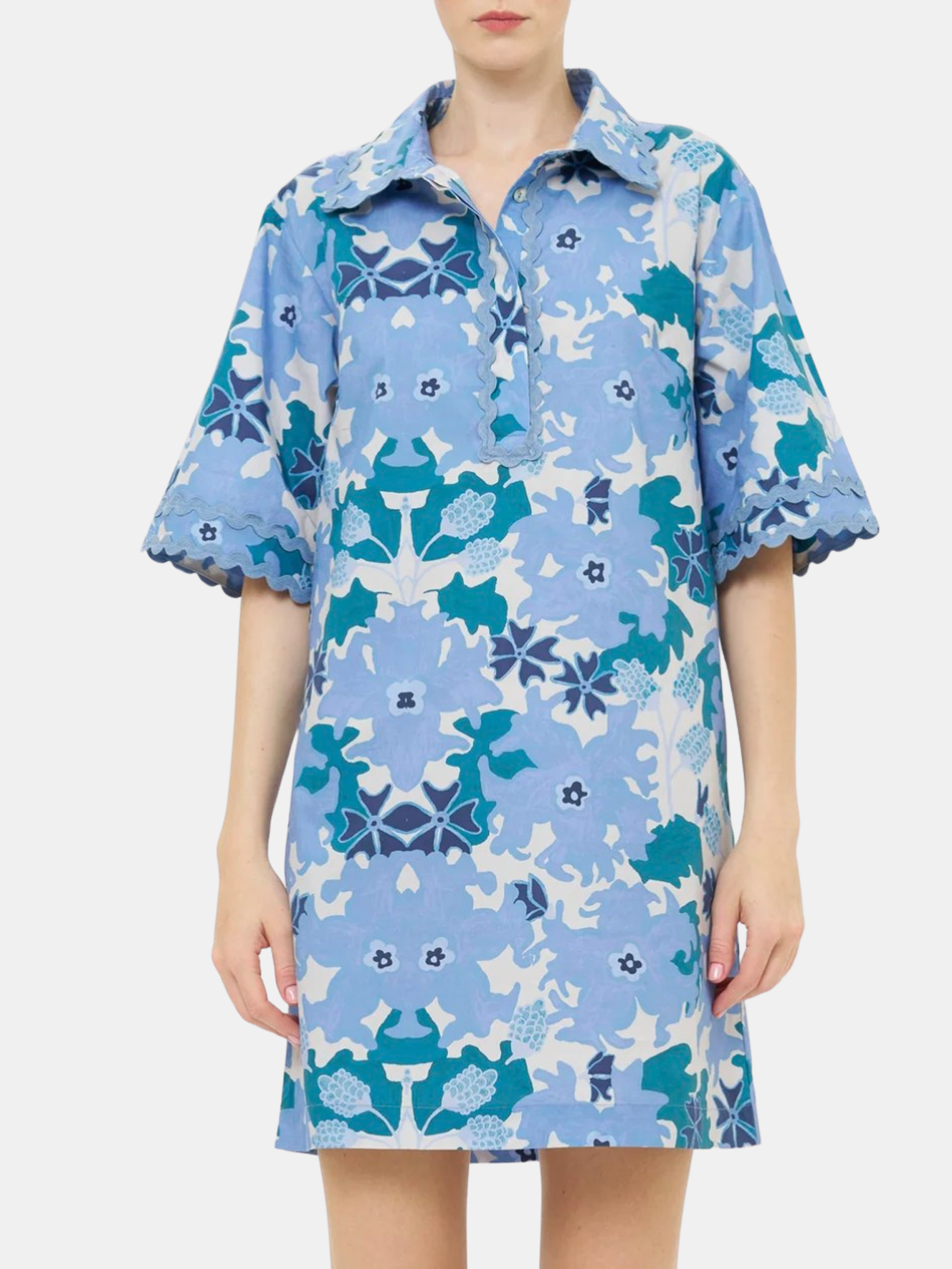Collared Shirt Dress Mini - Morley 