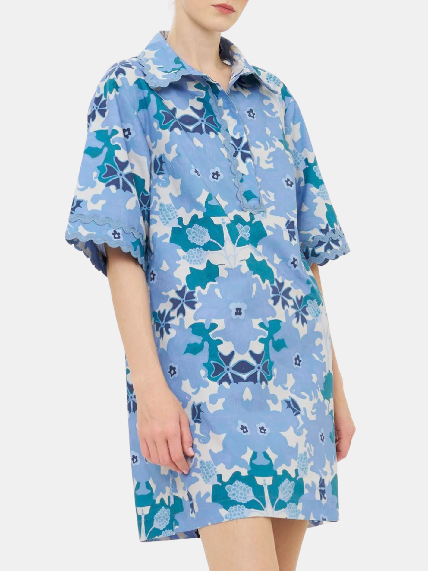 Collared Shirt Dress Mini - Morley 