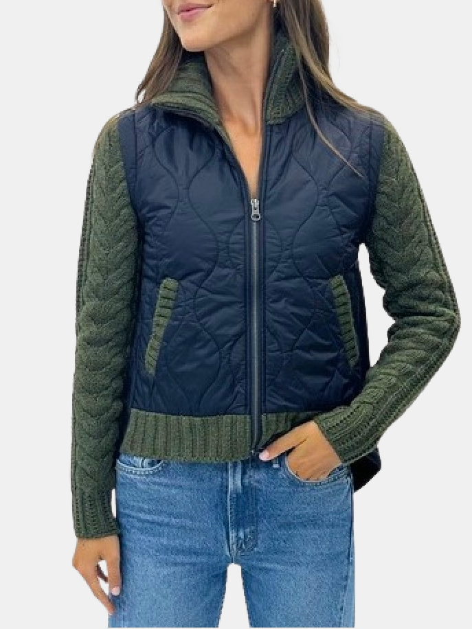 Patra Mixed Media Jacket - Morley 