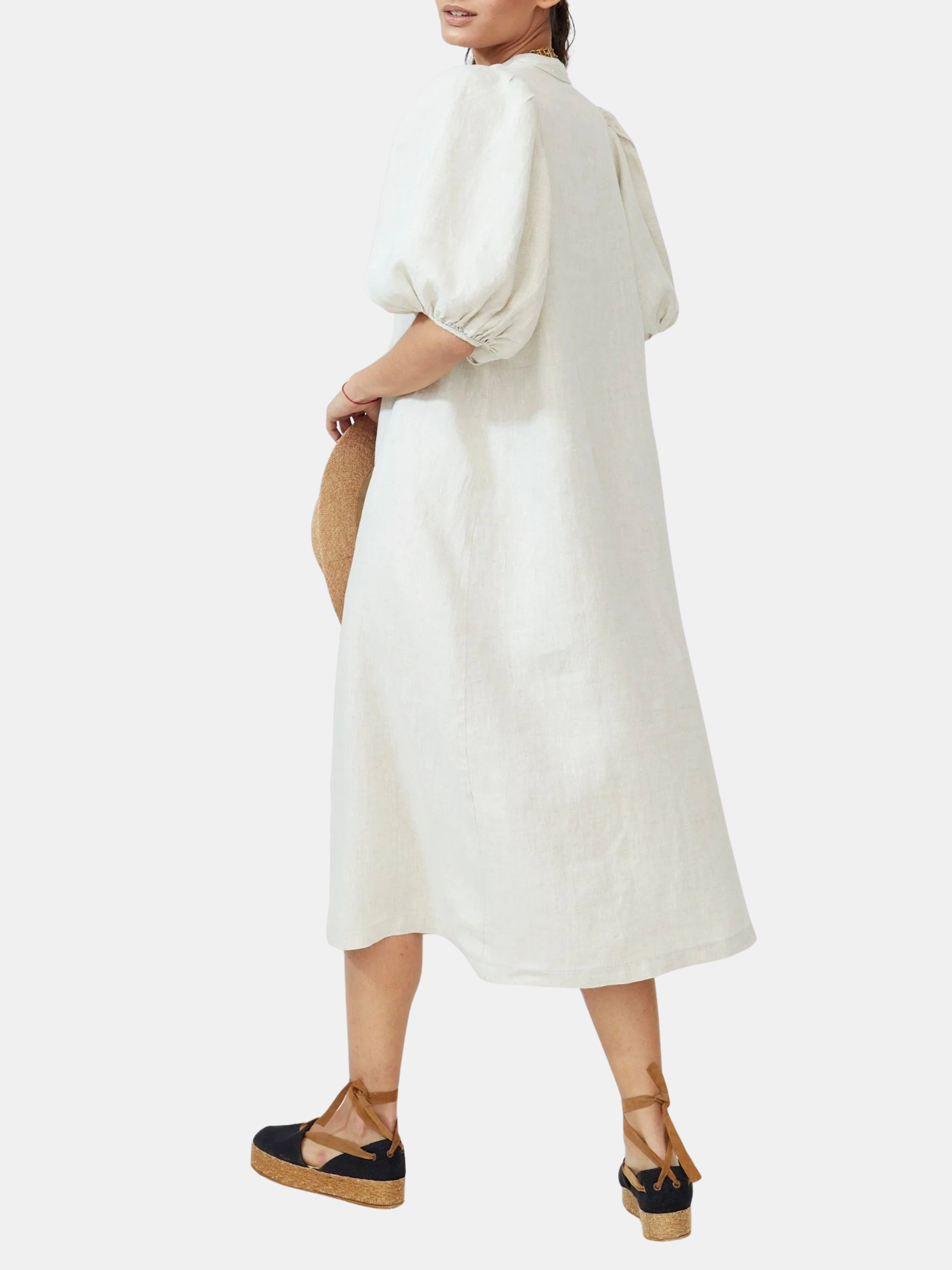 Bubble Linen Dress - Morley 