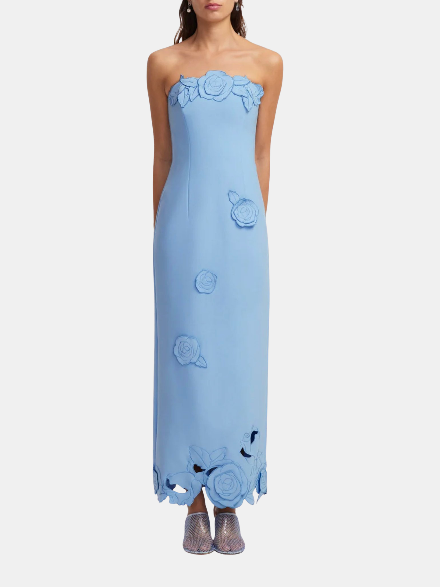 Rayna Applique Bustier Maxi Dress - Morley 