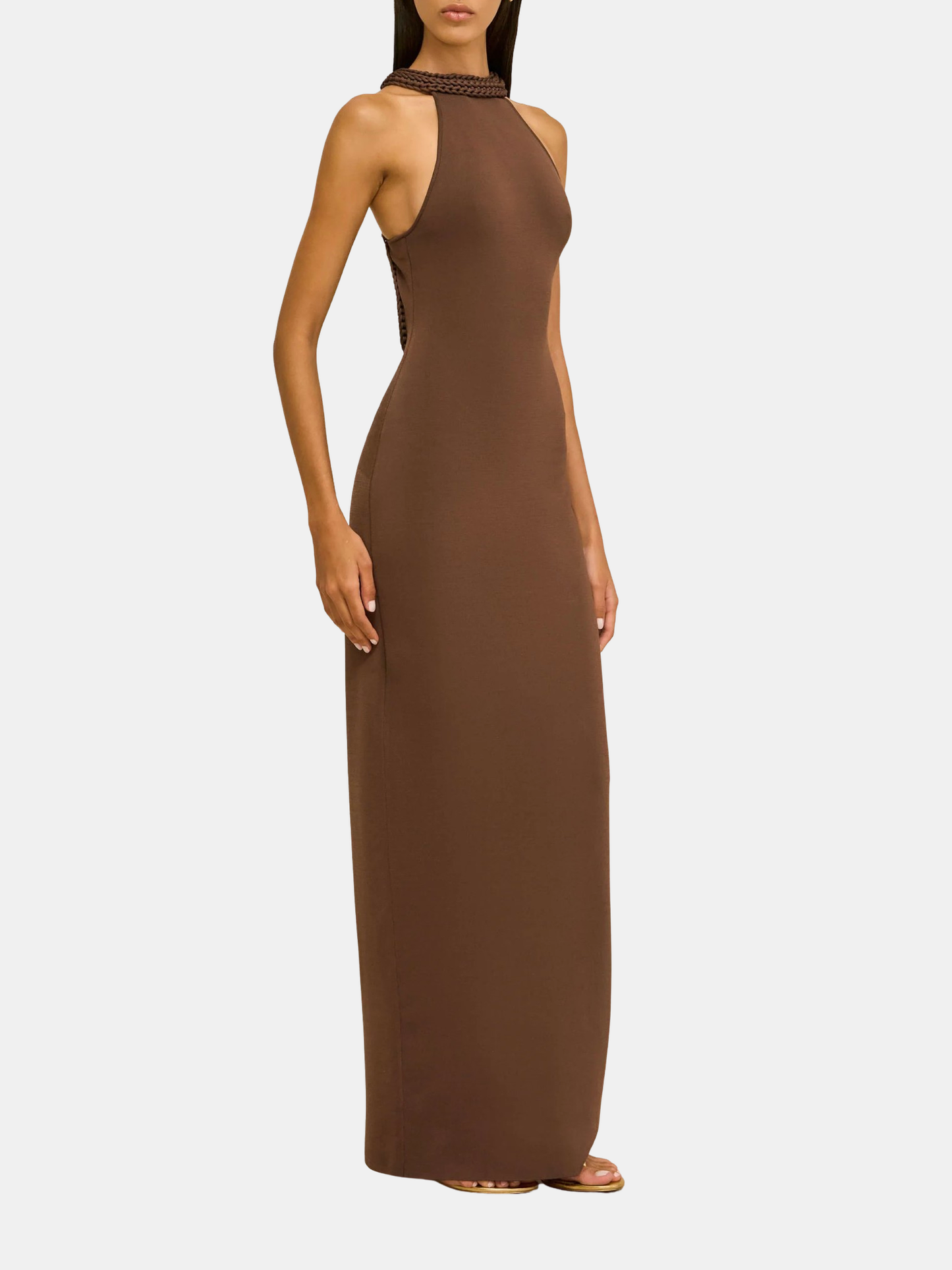 Cult Gaia Cassidy Dress in Brown