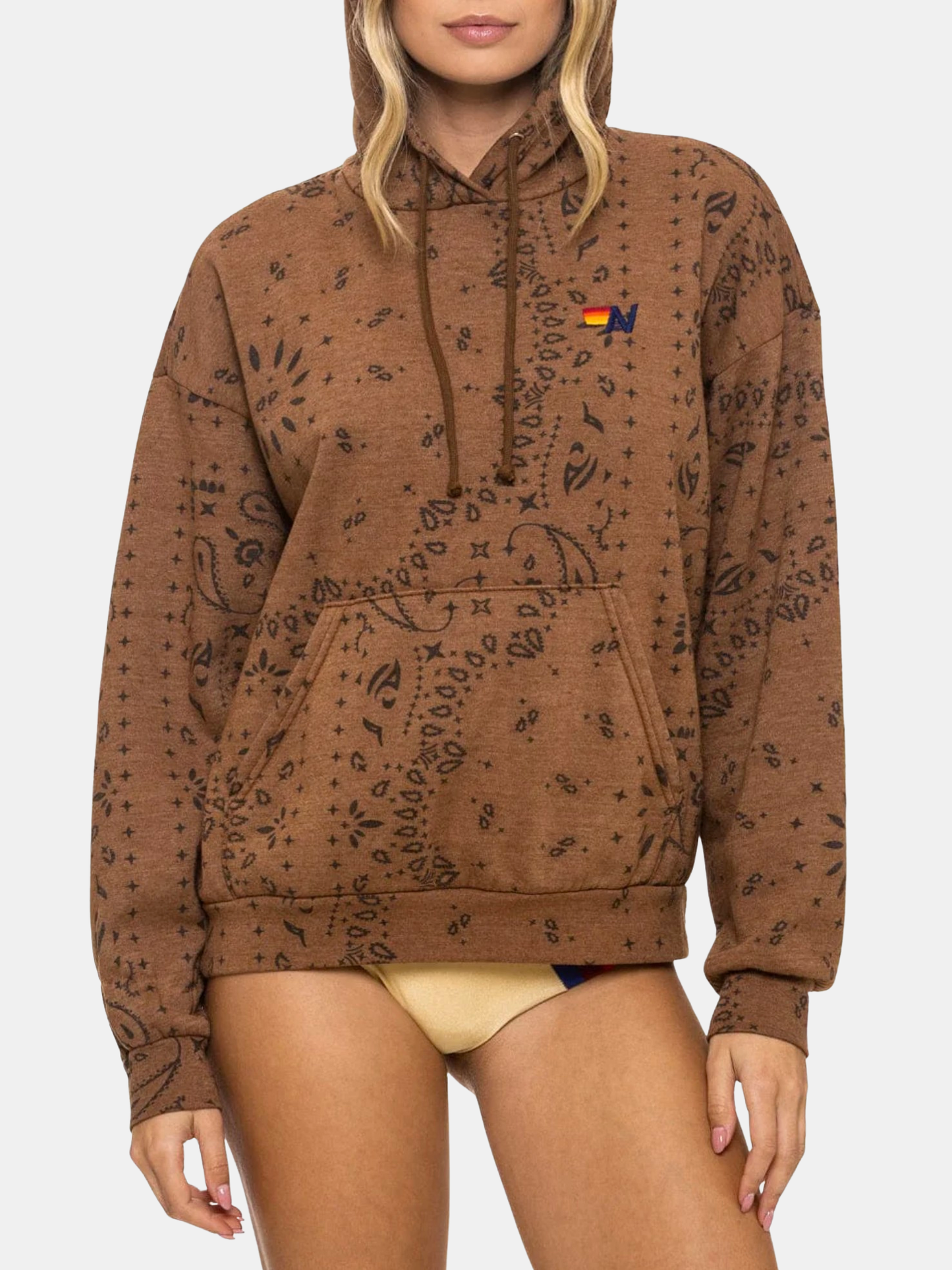 Bandana Pullover Hoodie Relaxed - Morley 