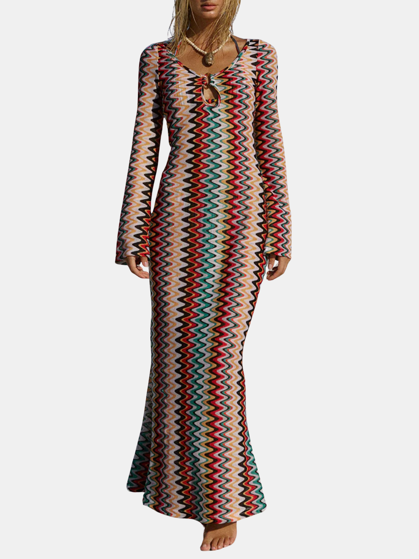 Emerie Scoop Neck Maxi Dress - Morley 