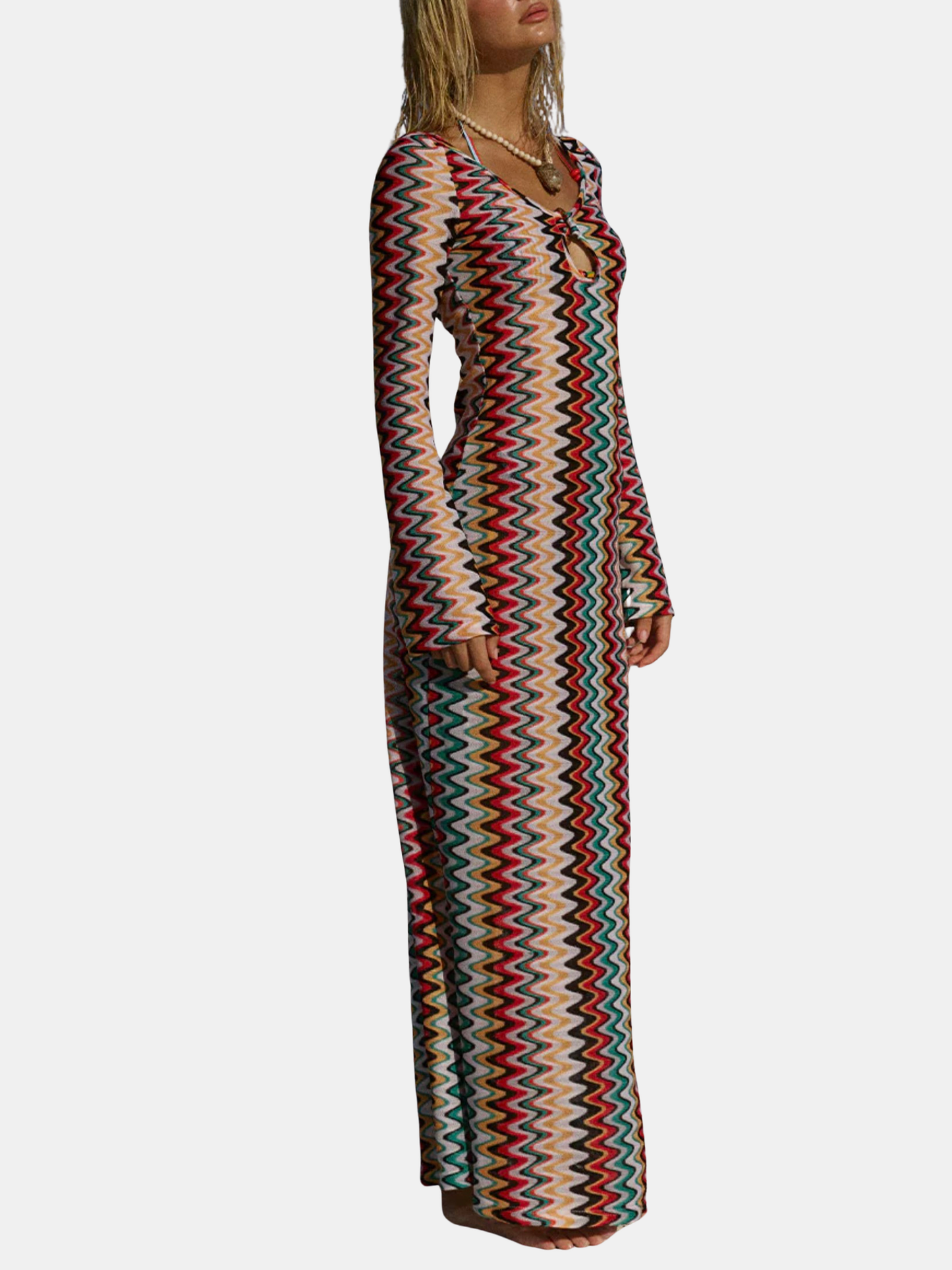 Emerie Scoop Neck Maxi Dress - Morley 