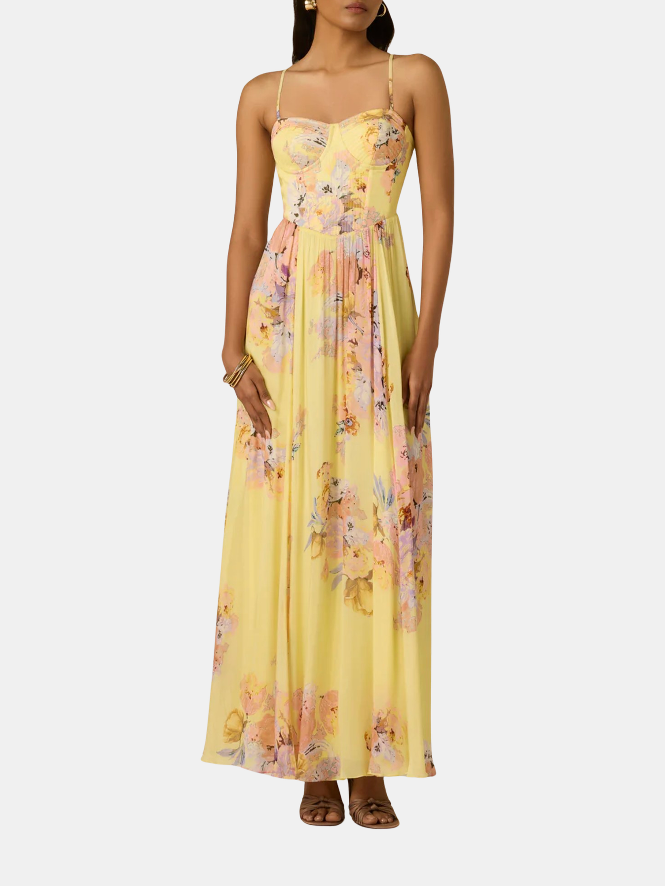 Kysha Corsetted Long Dress