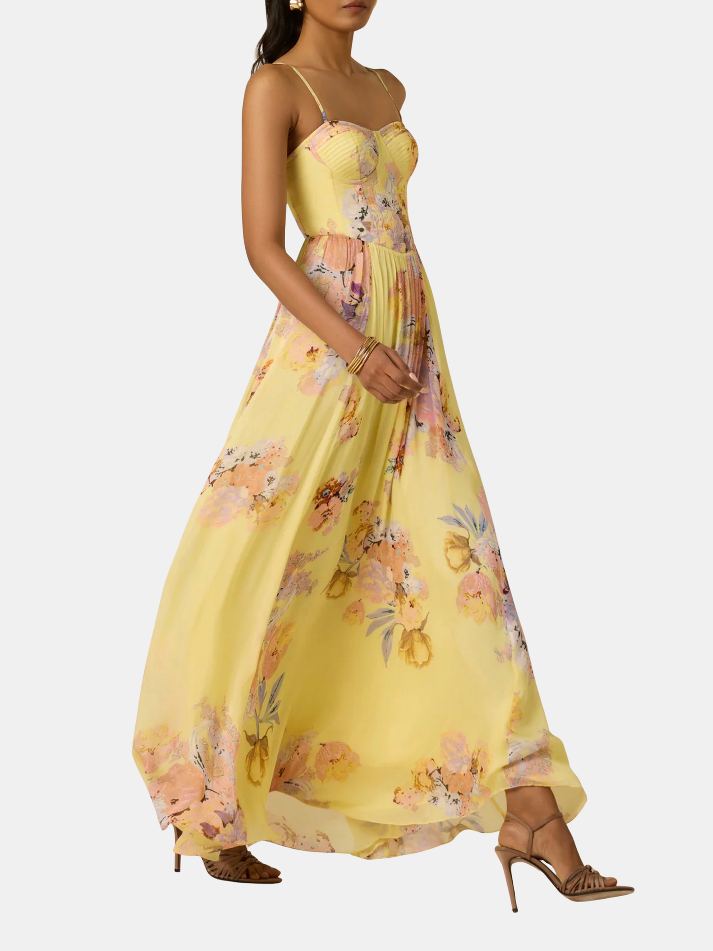 Kysha Corsetted Long Dress