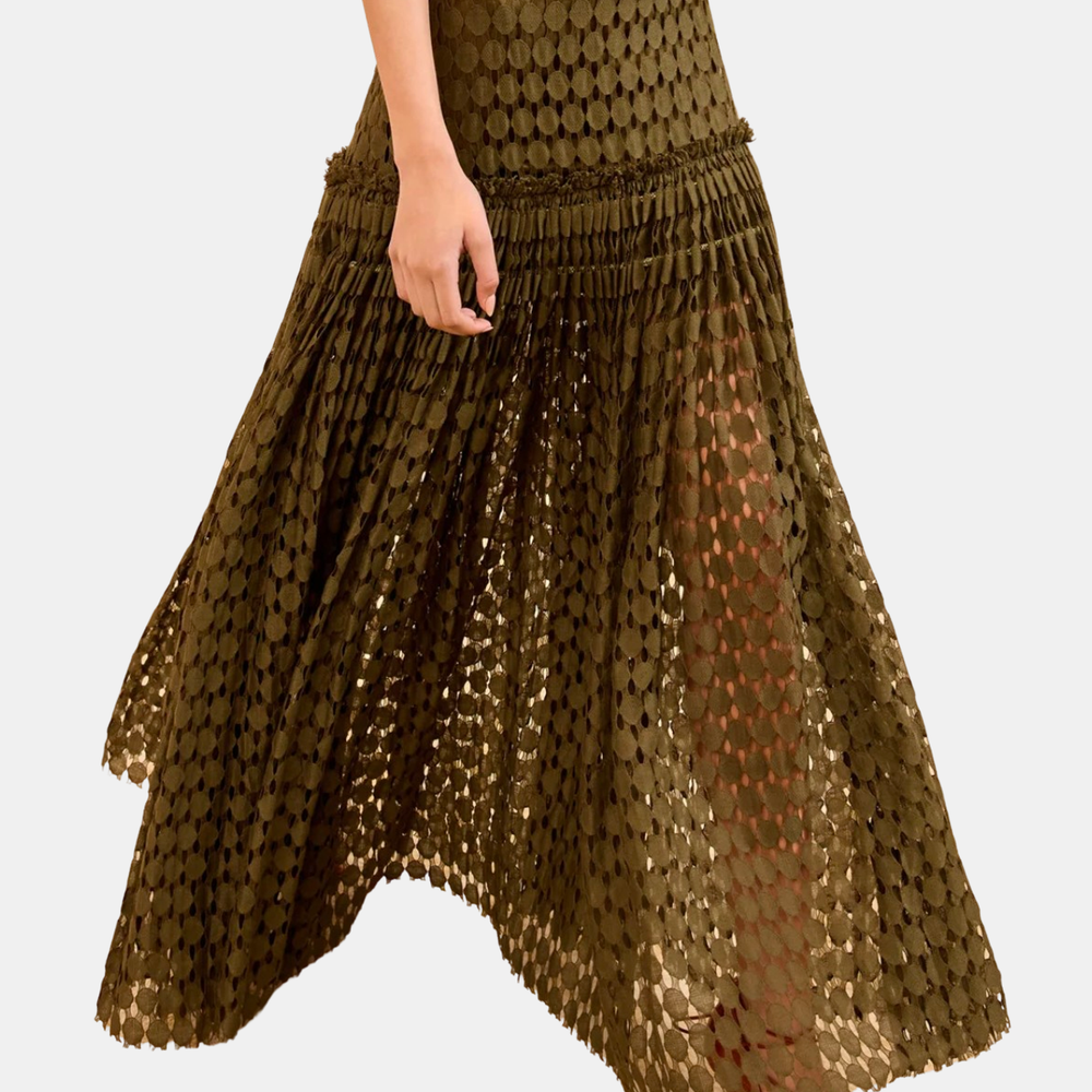 Ulla Johnson | Aris Lace Maxi Skirt | SHOPMORLEY – Morley