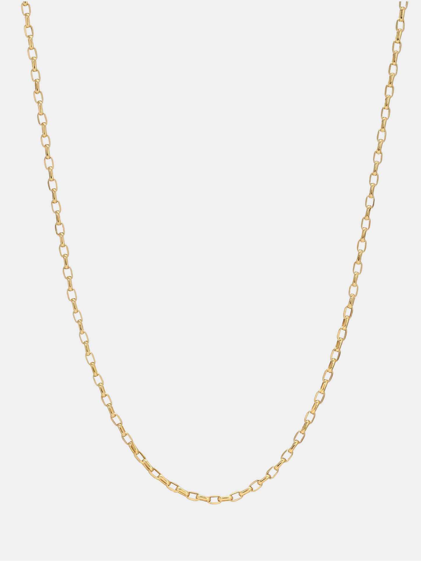 2mm 18" Italian Chain Link Necklace - Morley 