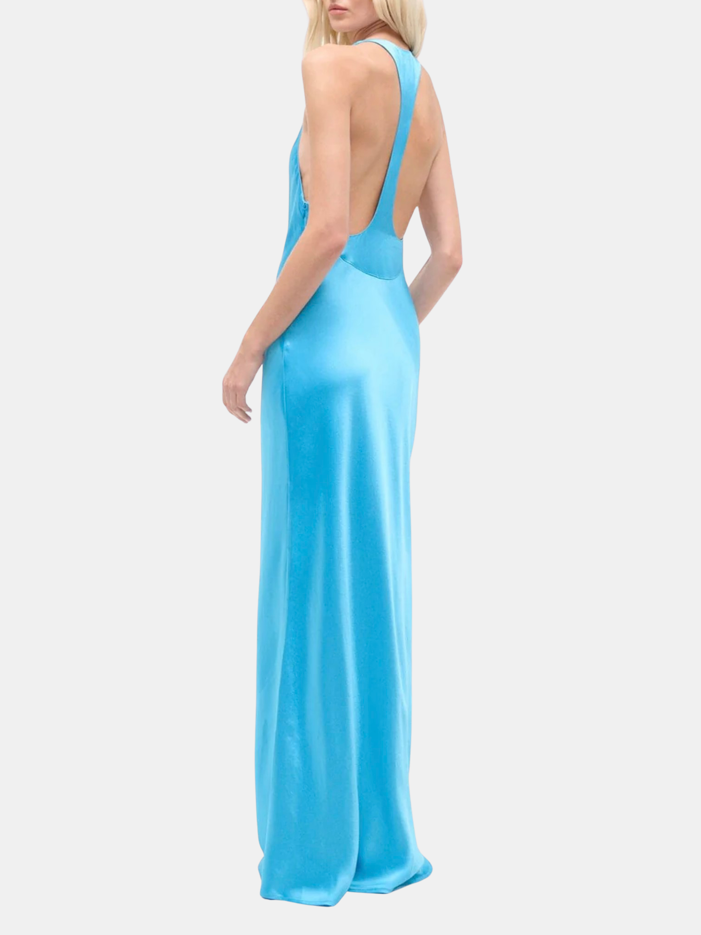 STAUD, Juanita Dress in Pool, Size 6 STAUD, Juanita Dress in Pool, Size 6
