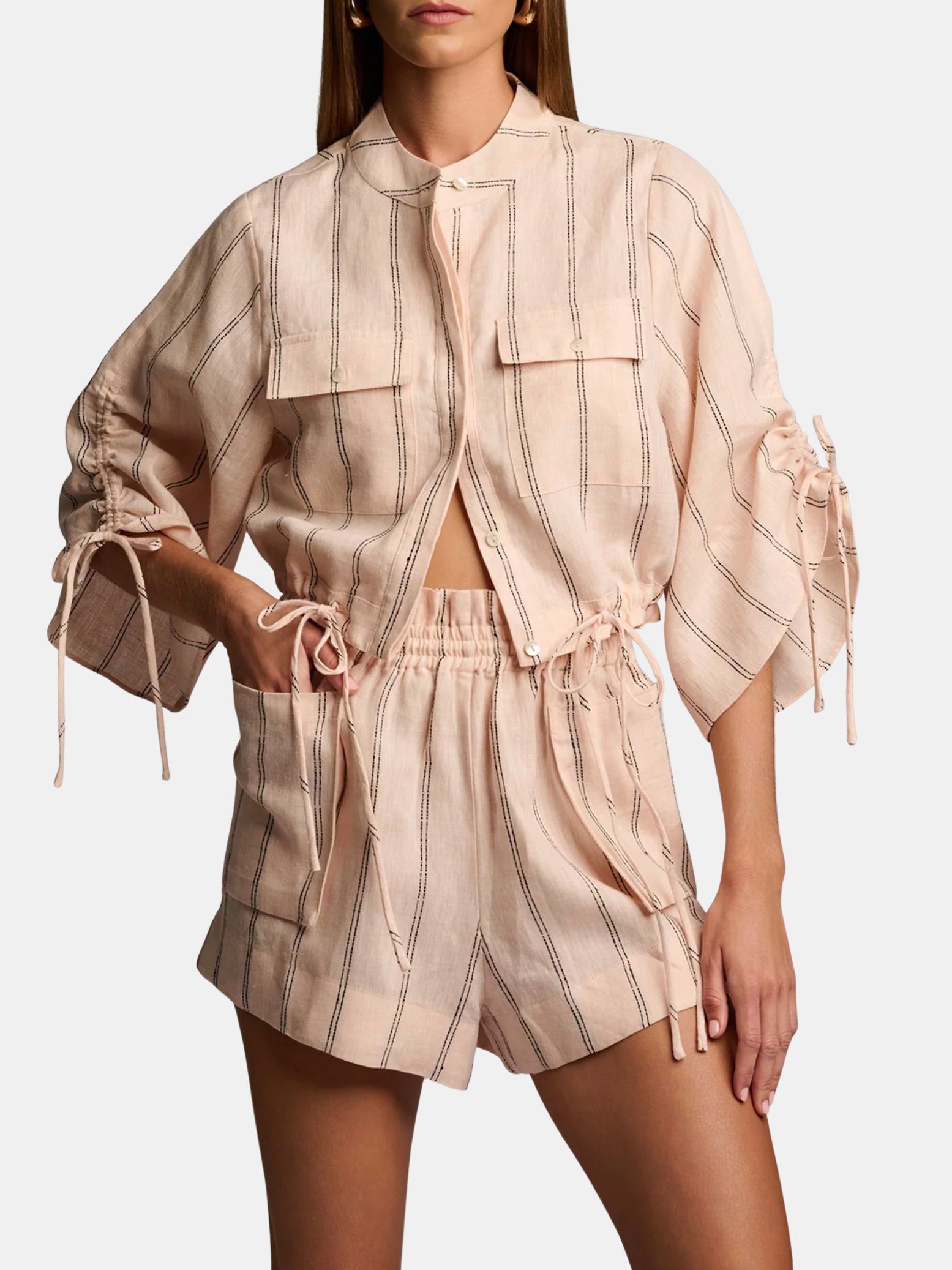 Linen Eva Top - Morley 