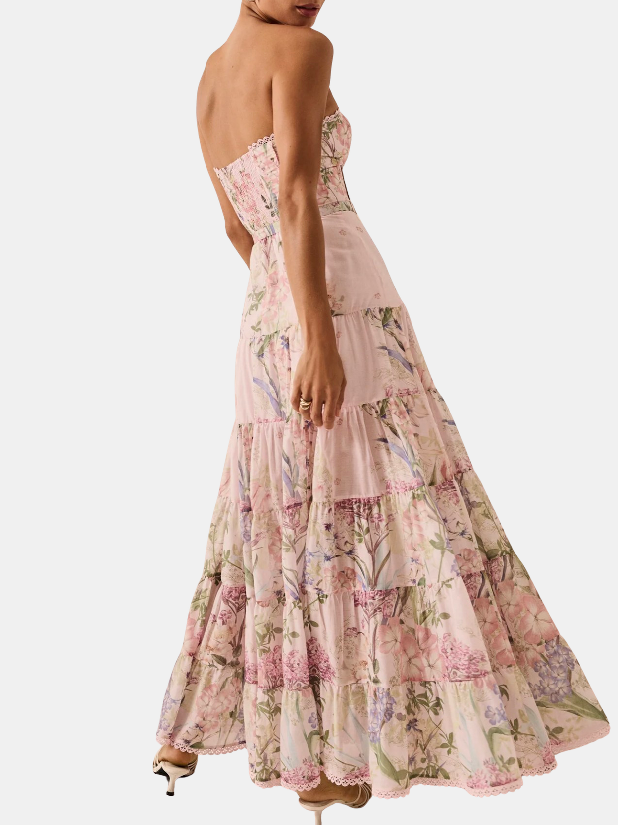 Charo Ruiz | Long Dress Danny | SHOPMORLEY XS / PINK BOTANICAL Charo Ruiz | Long Dress Danny | SHOPMORLEY XS / PINK BOTANICAL