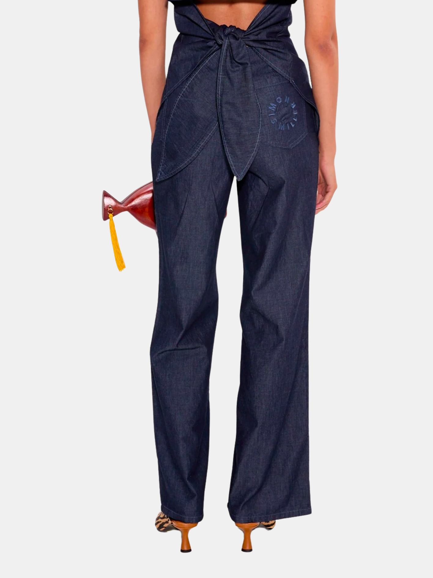 Pia Chambray Pant - Morley 