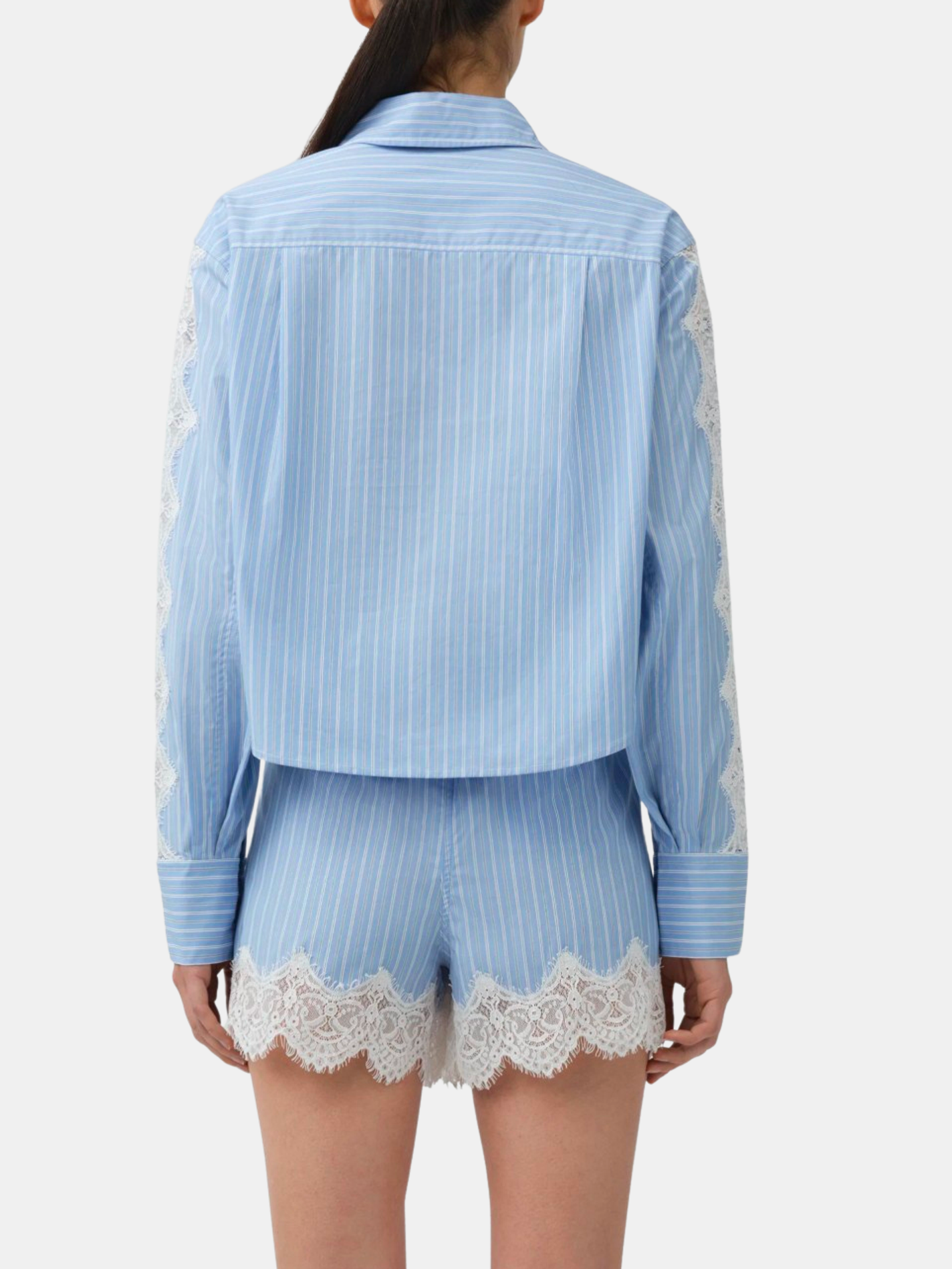 Renata Cropped Button Down - Morley 