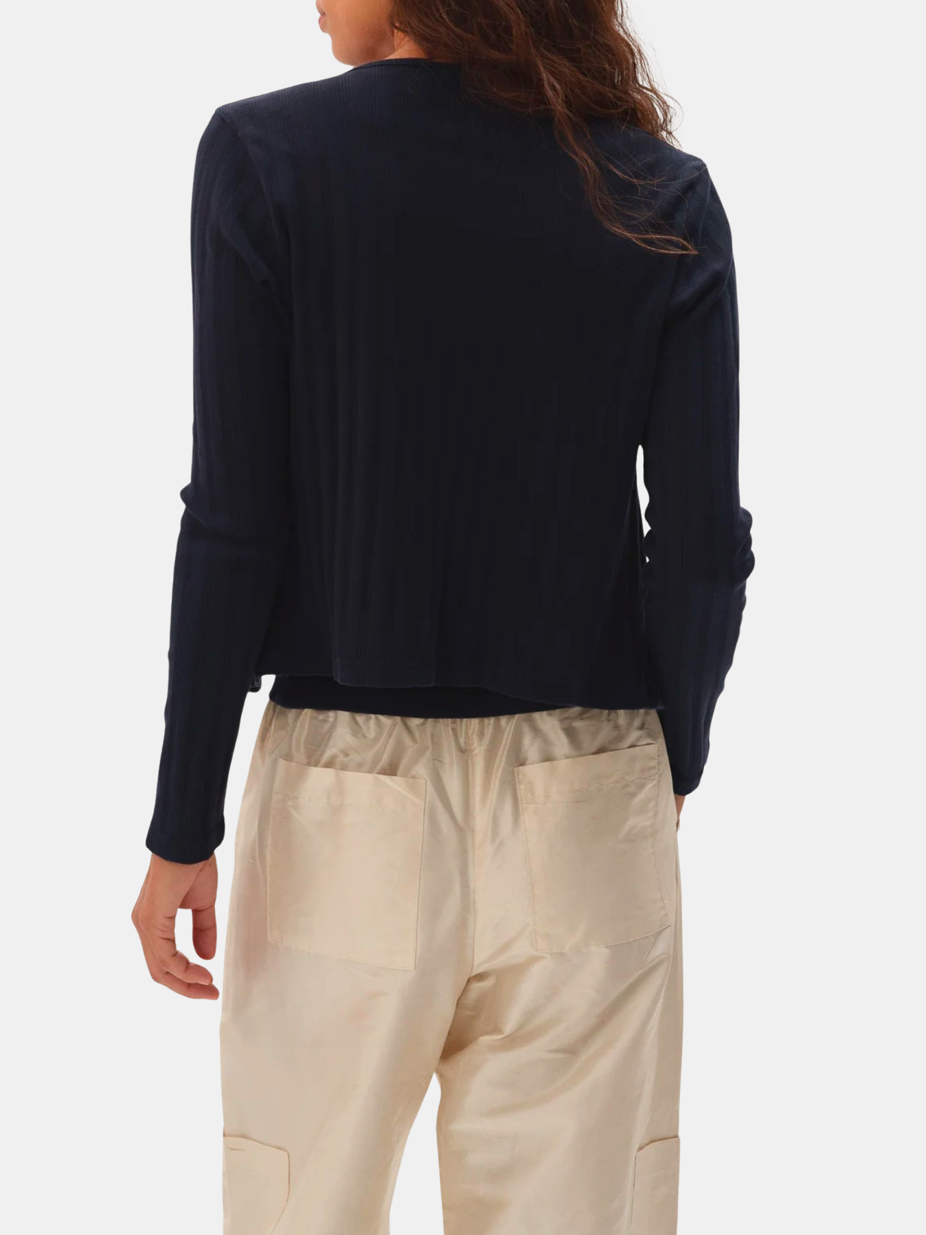 The Varied Rib Cardigan - Morley 