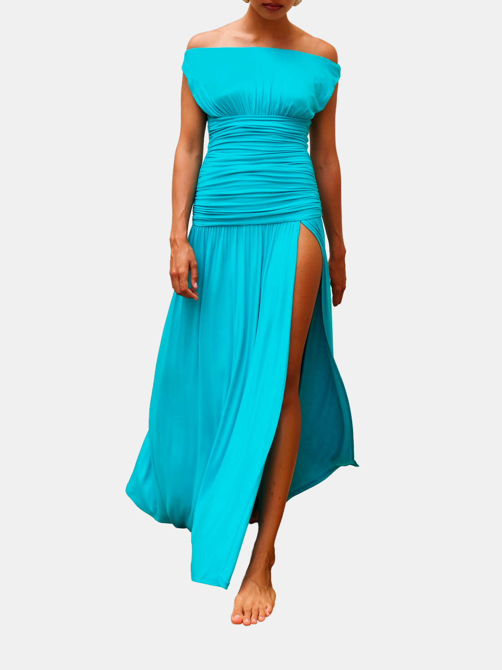 Iva Off Shoulder Maxi Dress - Morley 