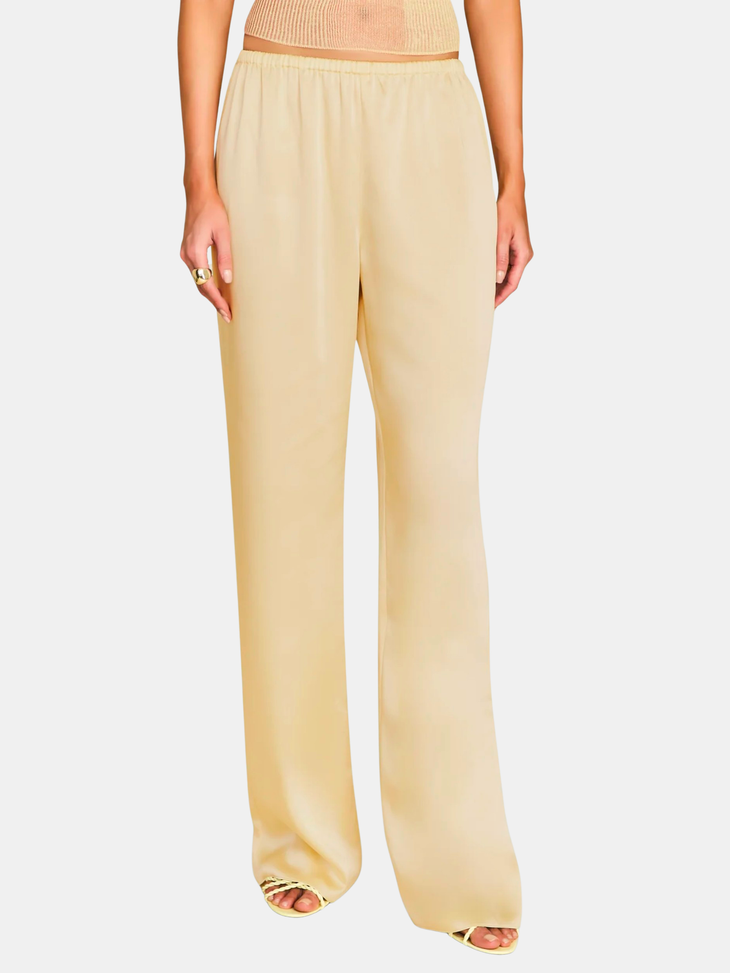 Lillian Satin Pant - Morley 