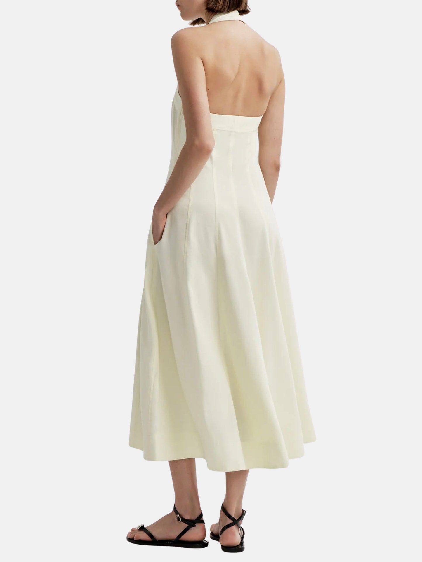 A.L.C. Women's Elinor Halter Dress - Yellow - Size 0 - Light Canary A.L.C. Women's Elinor Halter Dress - Yellow - Size 0 - Light Canary