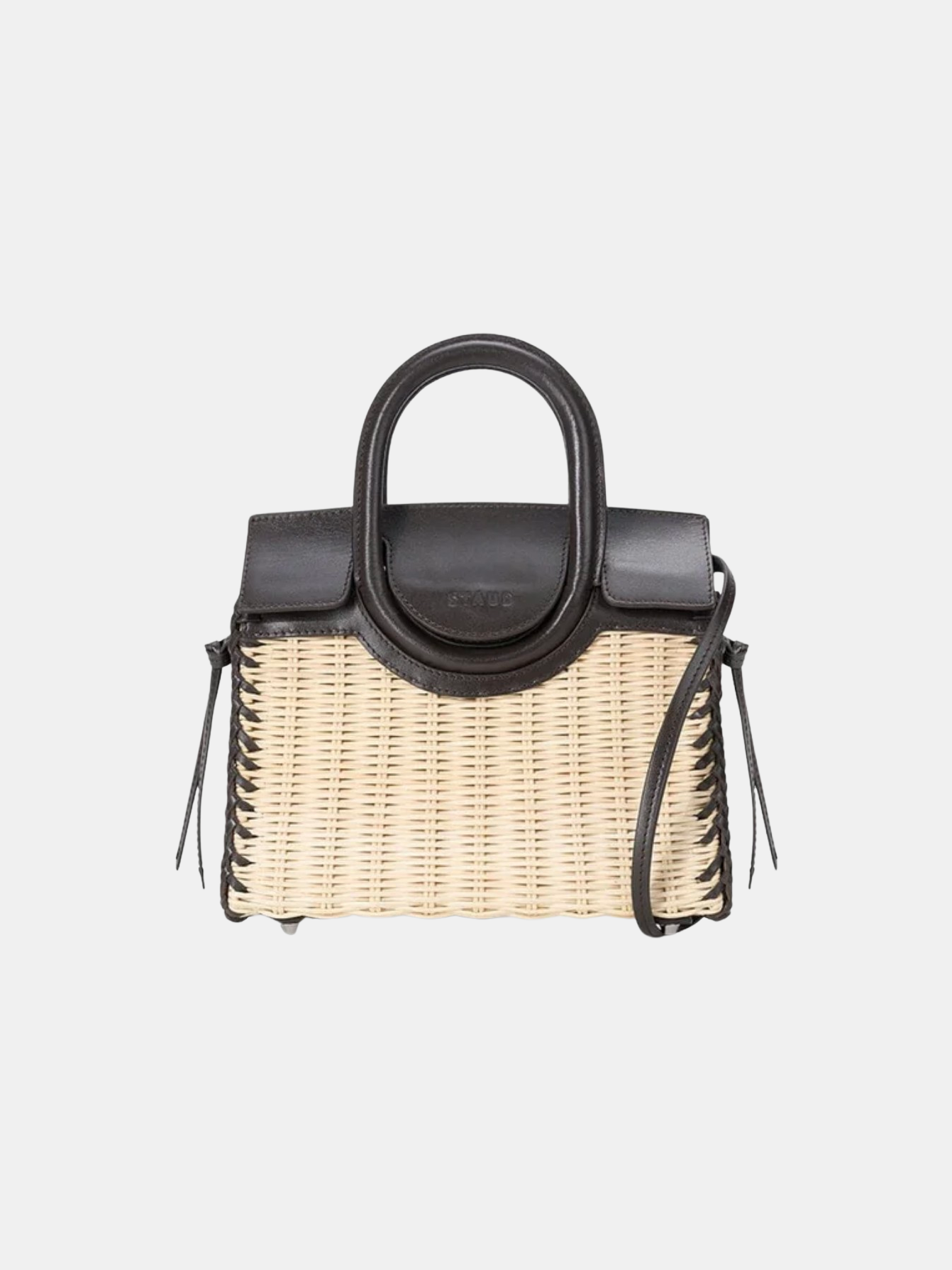 Maude Mini Wicker Carryall - Morley 