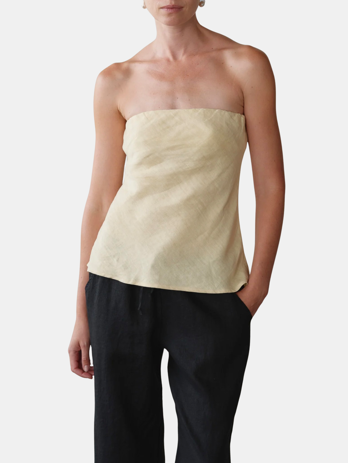 The Linen Tube Top - Morley 