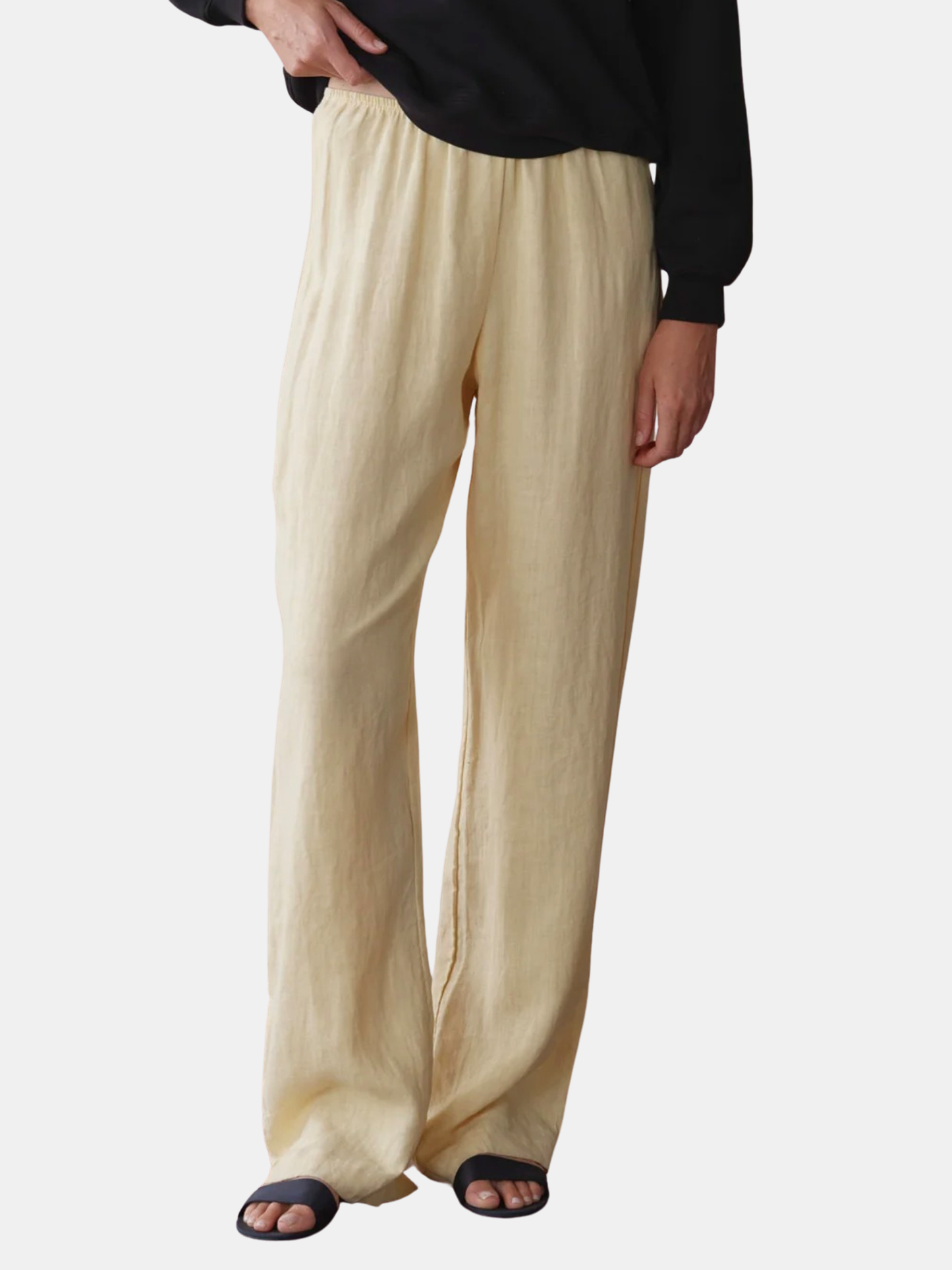 The Linen Simple Pant - Morley 