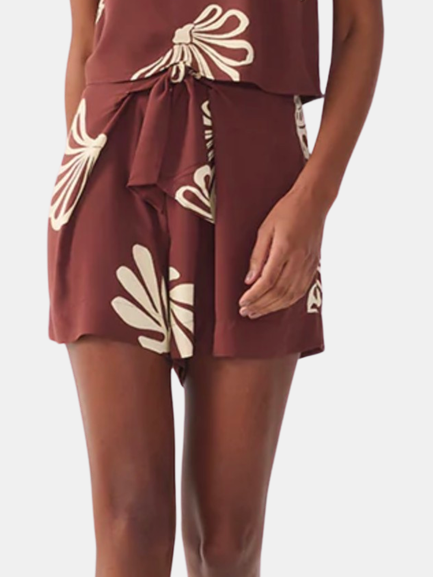 Front Tie Shorts - Morley 