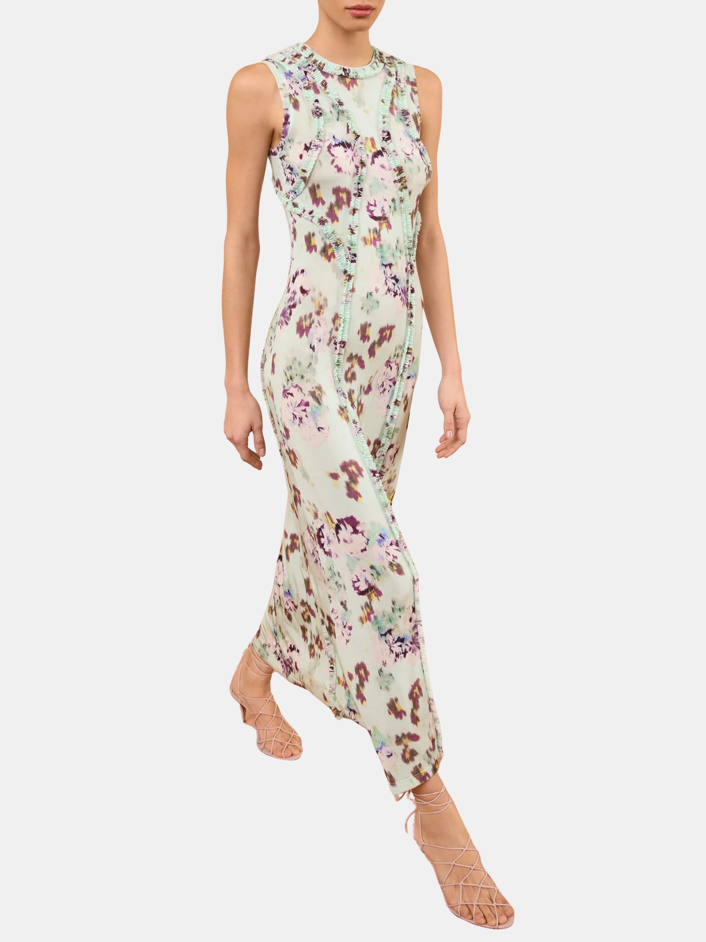 Isabelle Sleeveless Jersey Dress