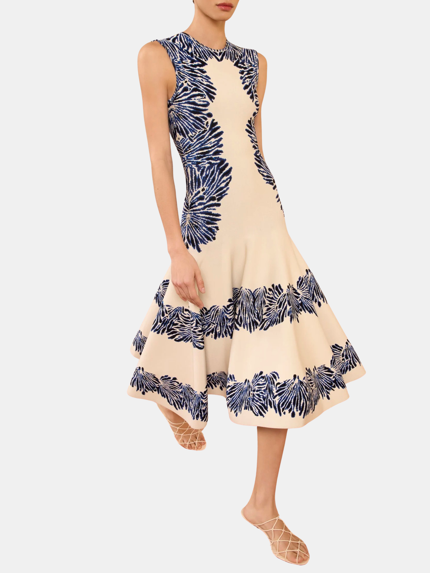 Iona Sl Jacquard Knit Dress