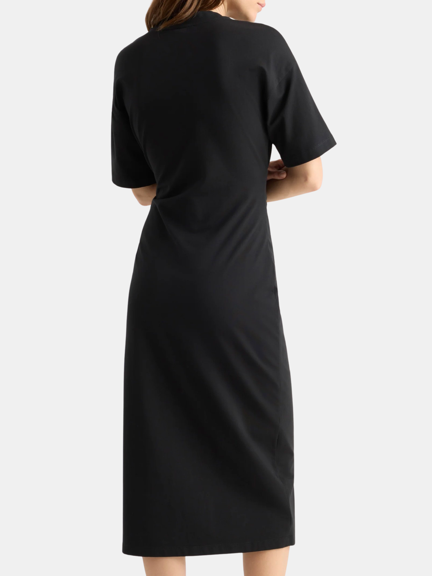 wrap t shirt dress Black Plus t-shirt The structured woven fabric holds its shape beautifully throughout the day A New Day Women's