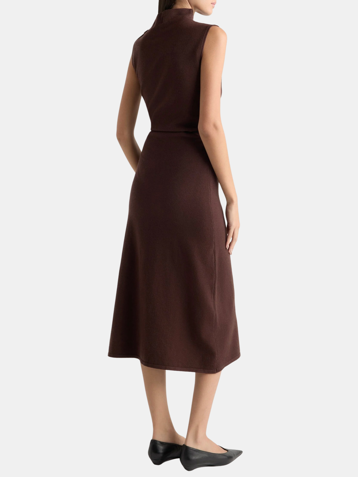 Abel Asymmetric-neck Dress