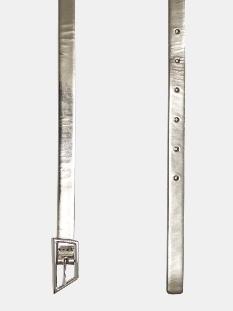 Silver Buckle Belt