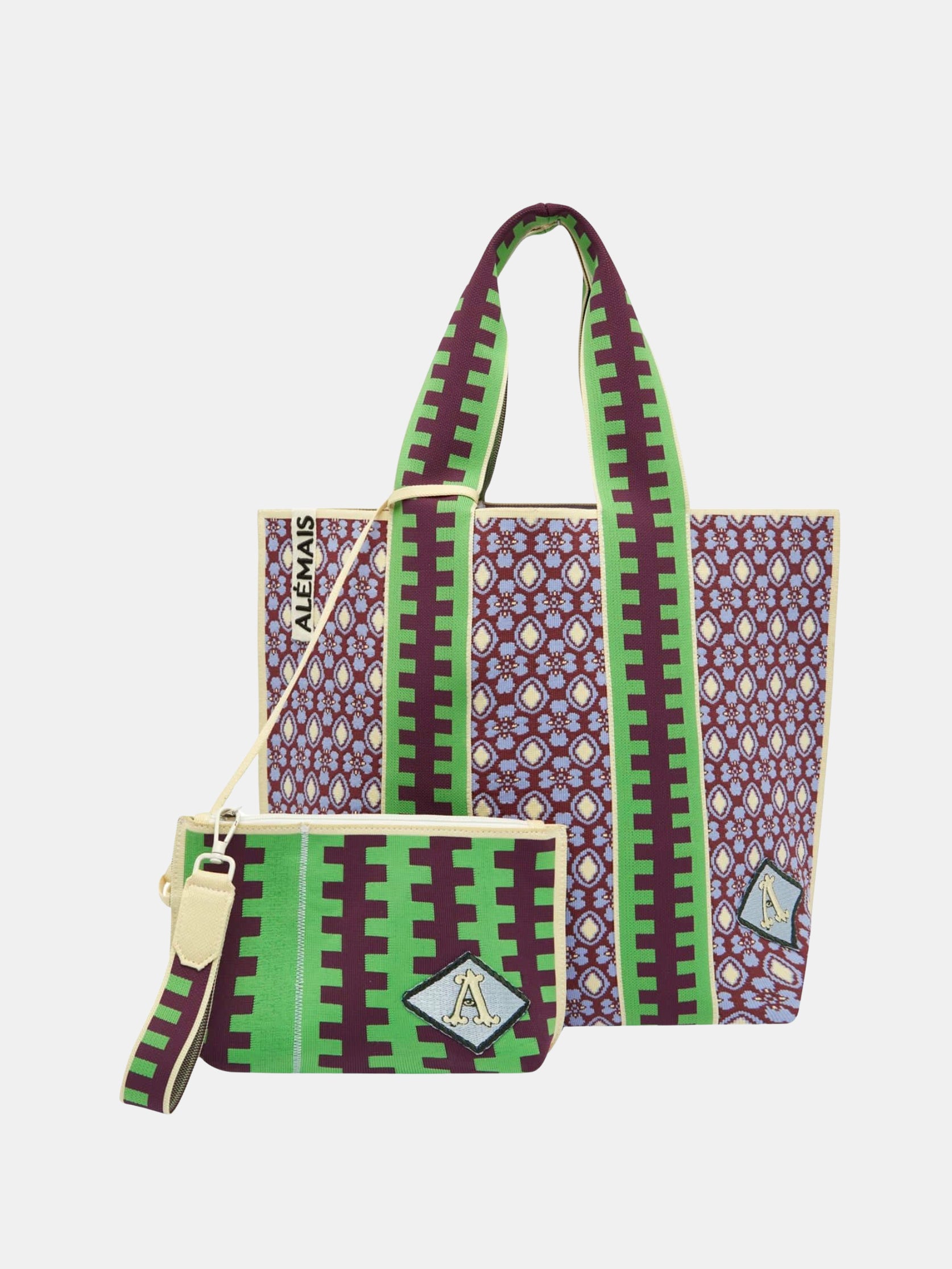 Teja Jacquard Beach Tote