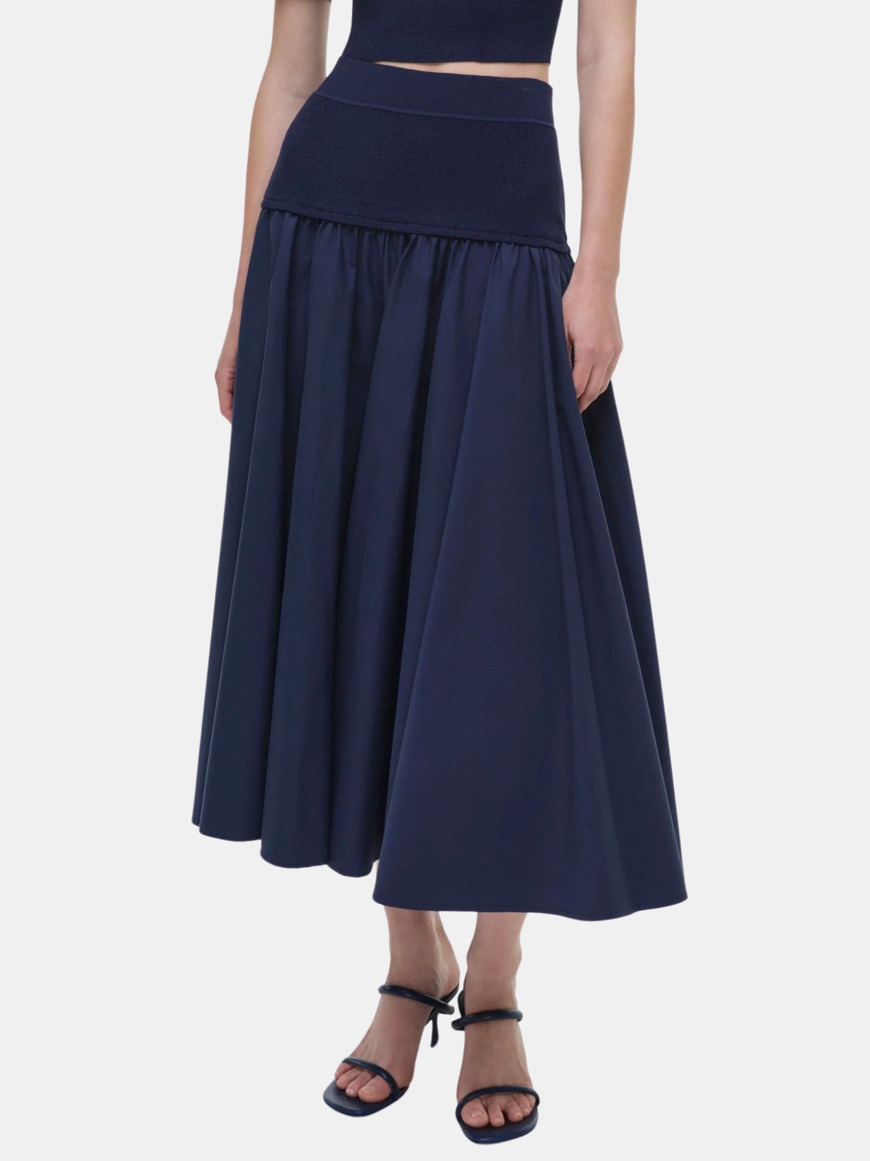 Stella Maxi Skirt With Knit