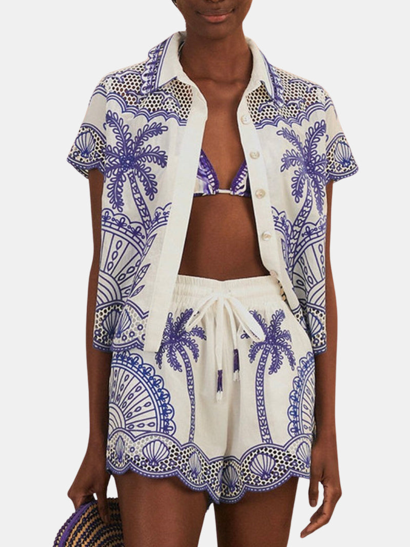 Palm Trees Richelieu Shirt