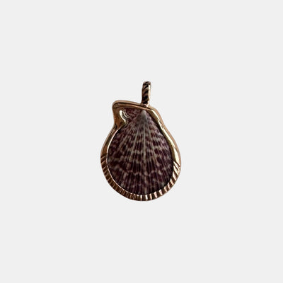 Natural Clam With 18k Rose Gold