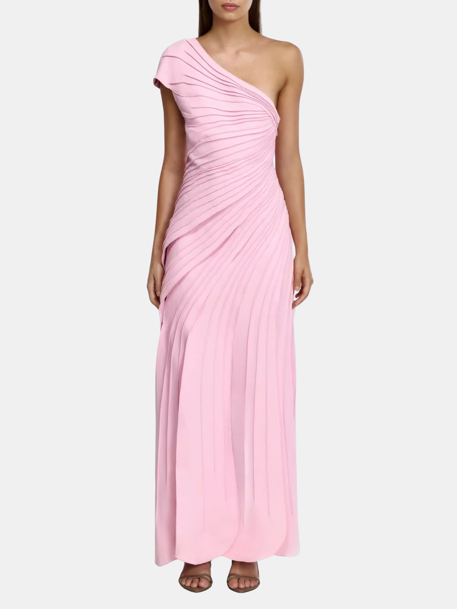 morley hot pink dress DRESSES – gold metallic dress
