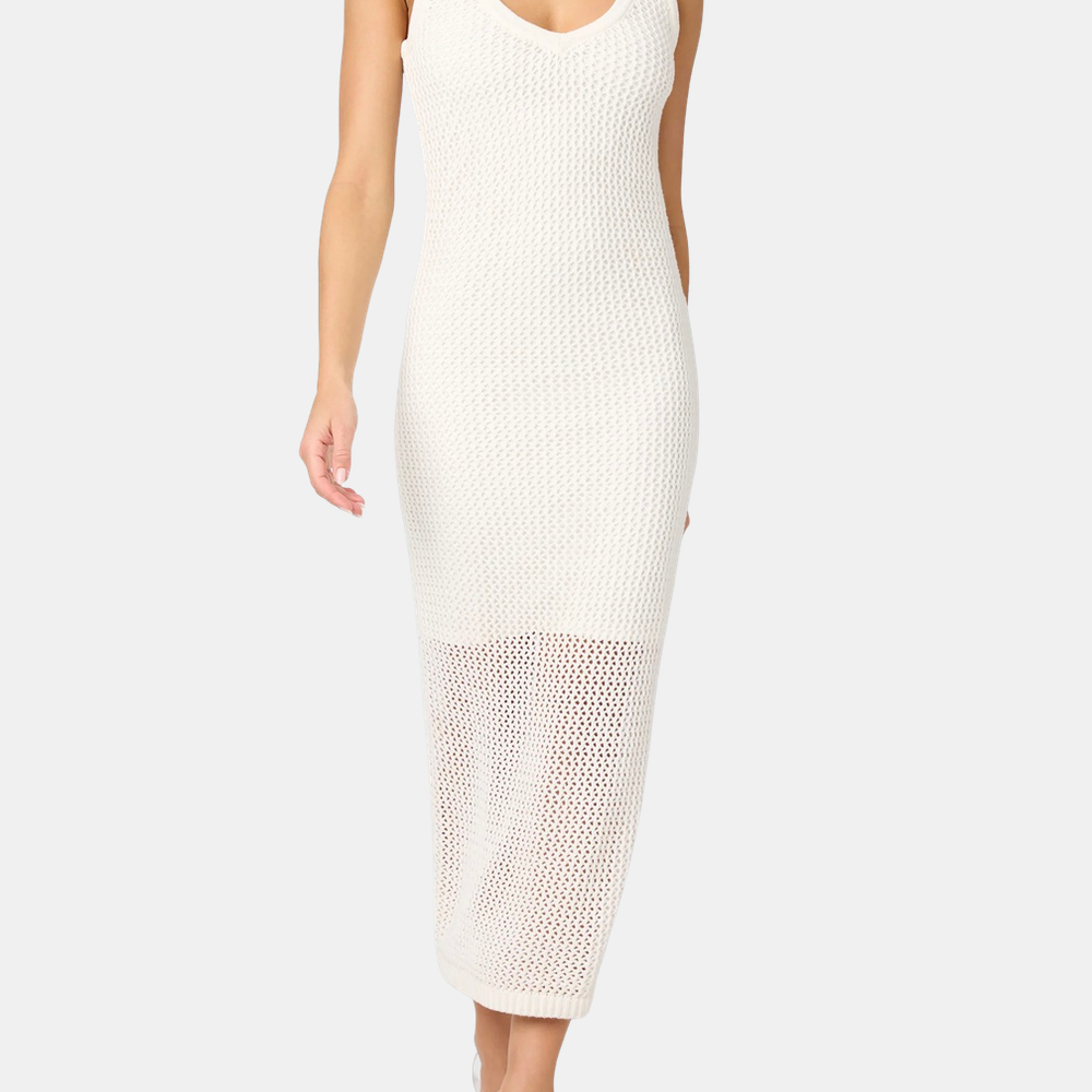 Toccin Women's Kayla Crocheted Cotton Midi-Dress - Navy - Size Xs Toccin Women's Kayla Crocheted Cotton Midi-Dress - Navy - Size Xs