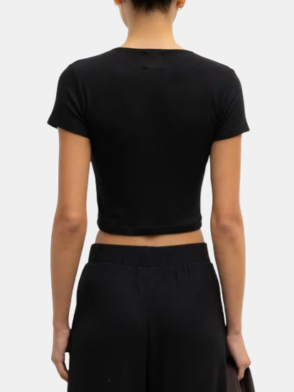 Lauren Crop Slim Fit Tee