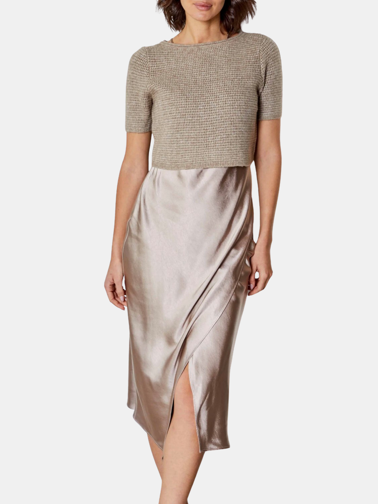 Met Sweater Dress Combo